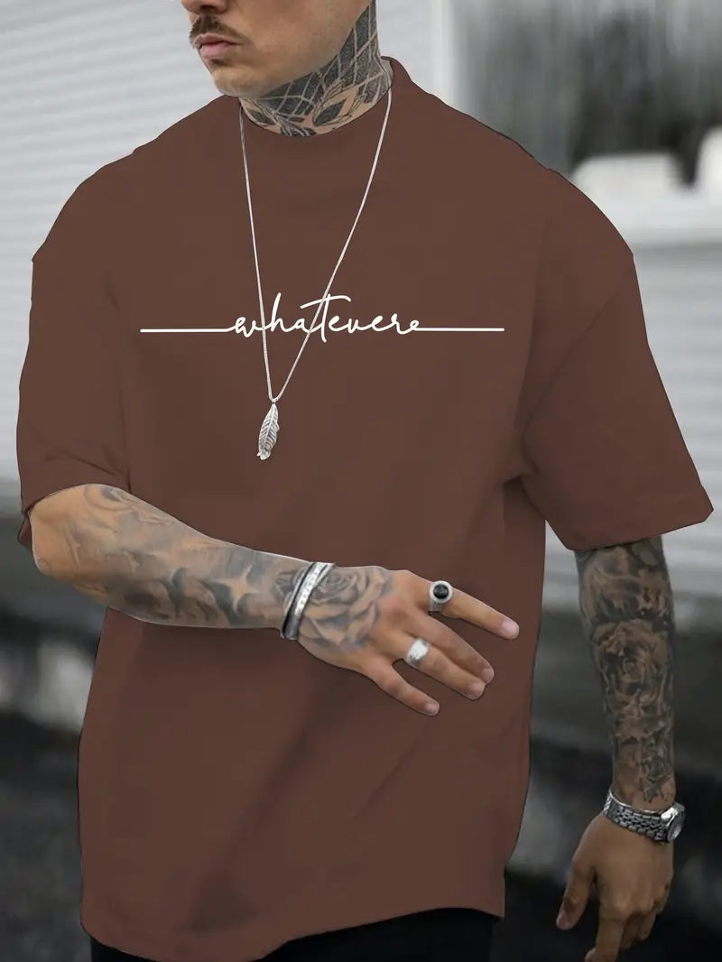 Caleb - T-shirt homme à col rond