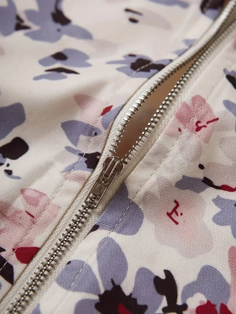 Yori – Veste bomber à motif floral