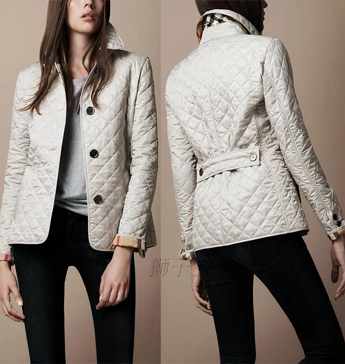 Evelyn - Veste en soie et coton pour femme