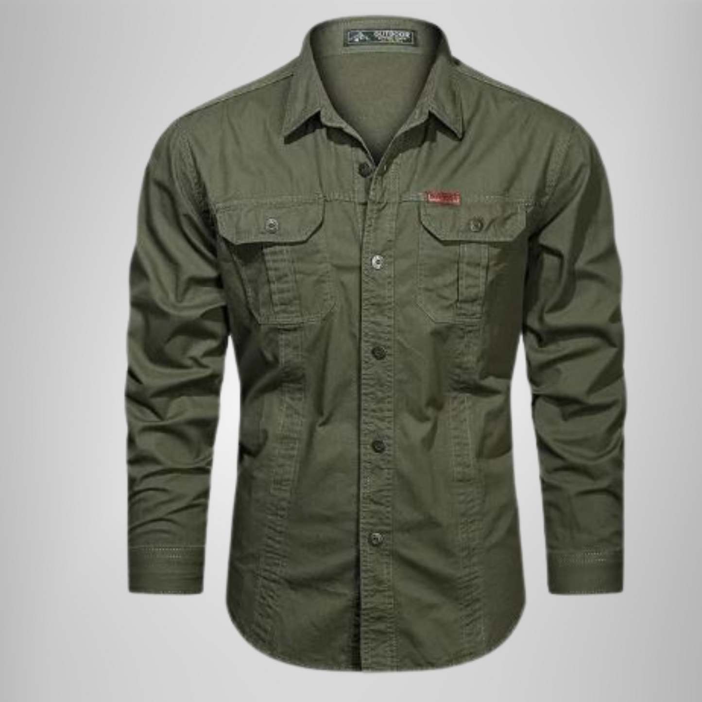 Bertram - Chemise cargo pour hommes