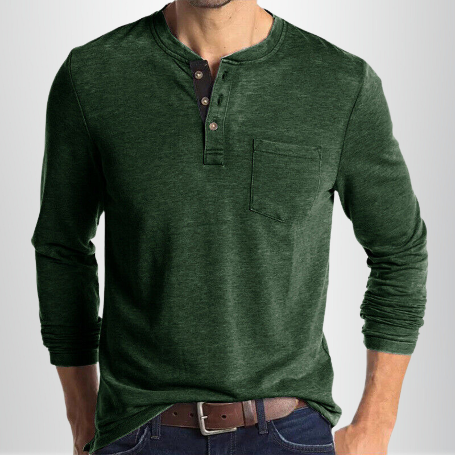 Charles - T-shirt à manches longues pour hommes
