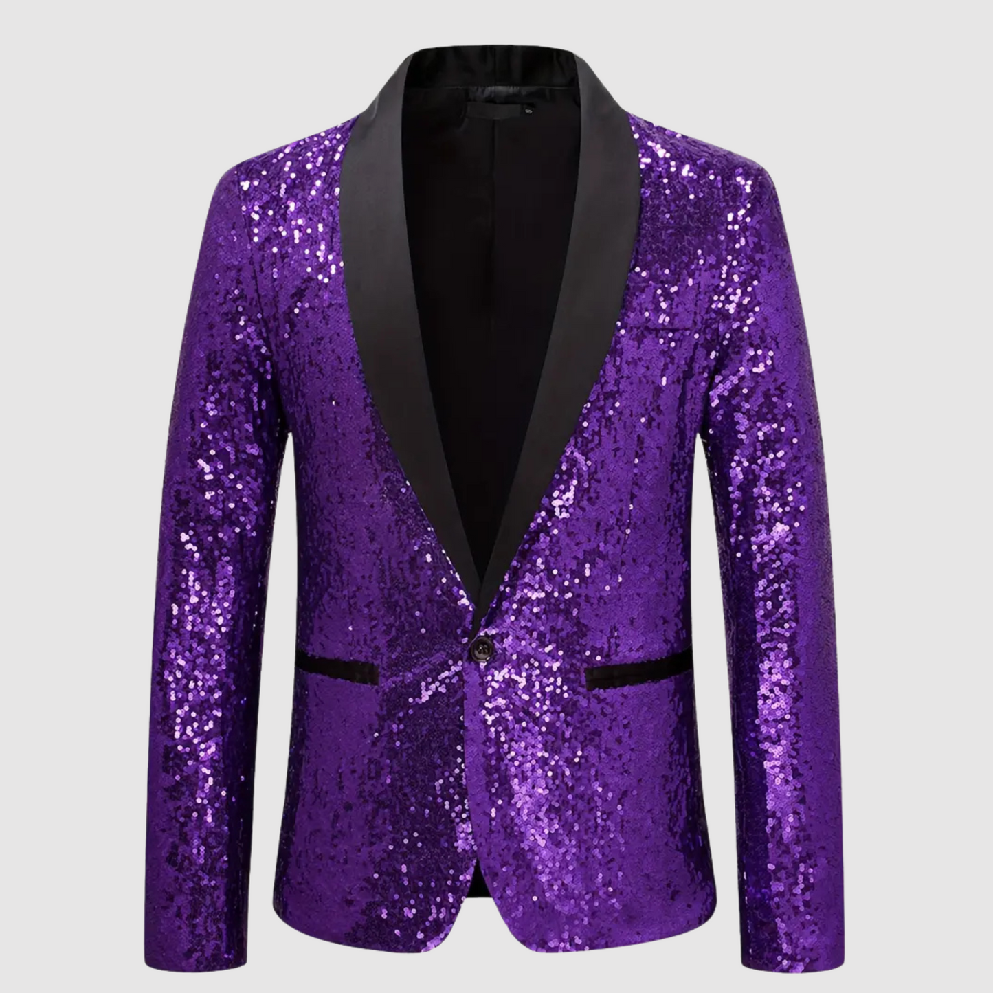 Veste Blazer à Paillettes Pour Hommes