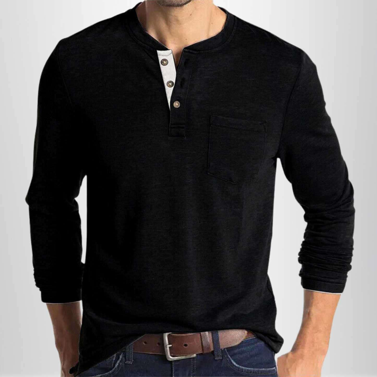 Charles - T-shirt à manches longues pour hommes