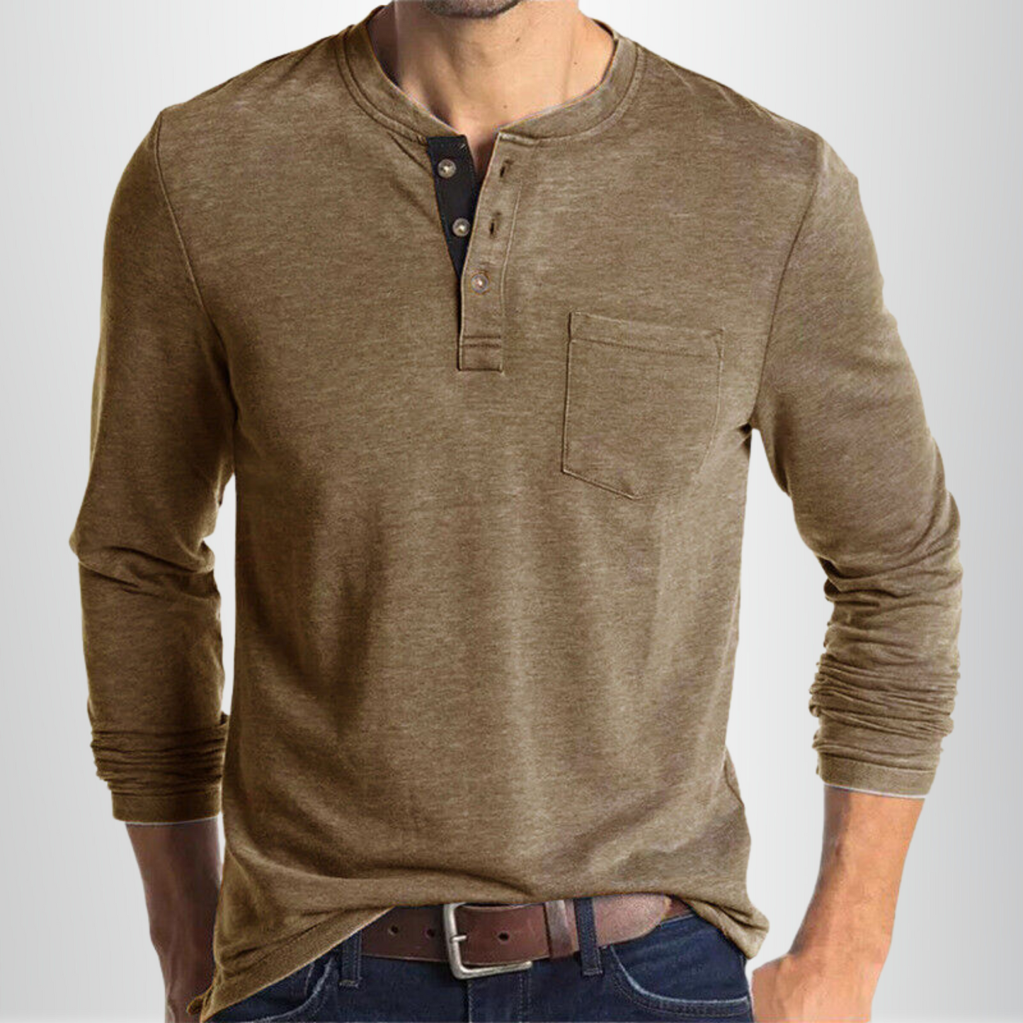 Charles - T-shirt à manches longues pour hommes