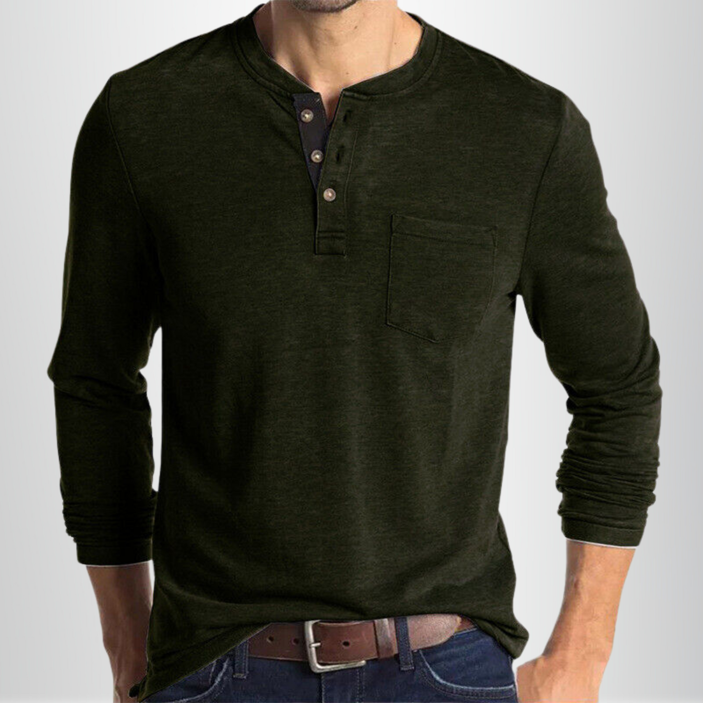 Charles - T-shirt à manches longues pour hommes