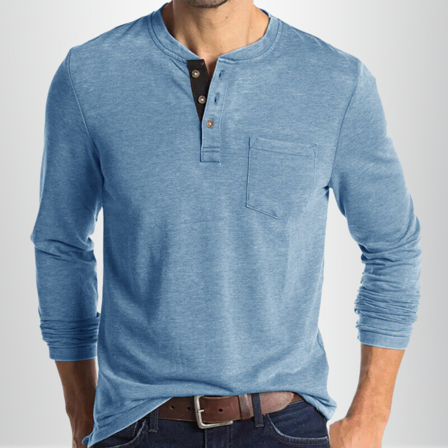Charles - T-shirt à manches longues pour hommes