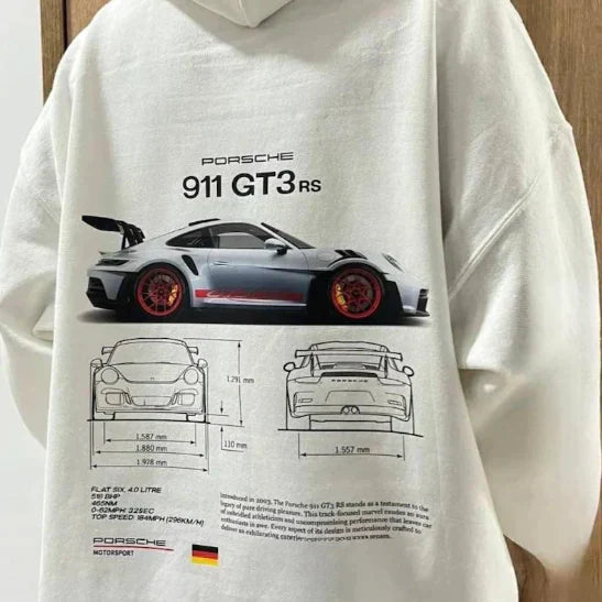 Jace - Le sweat à capuche Racing surdimensionné