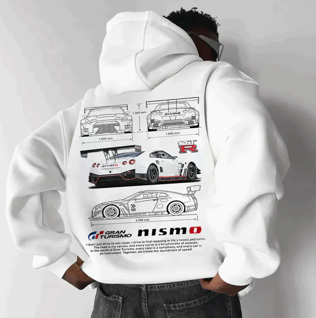 Jace - Le sweat à capuche Racing surdimensionné