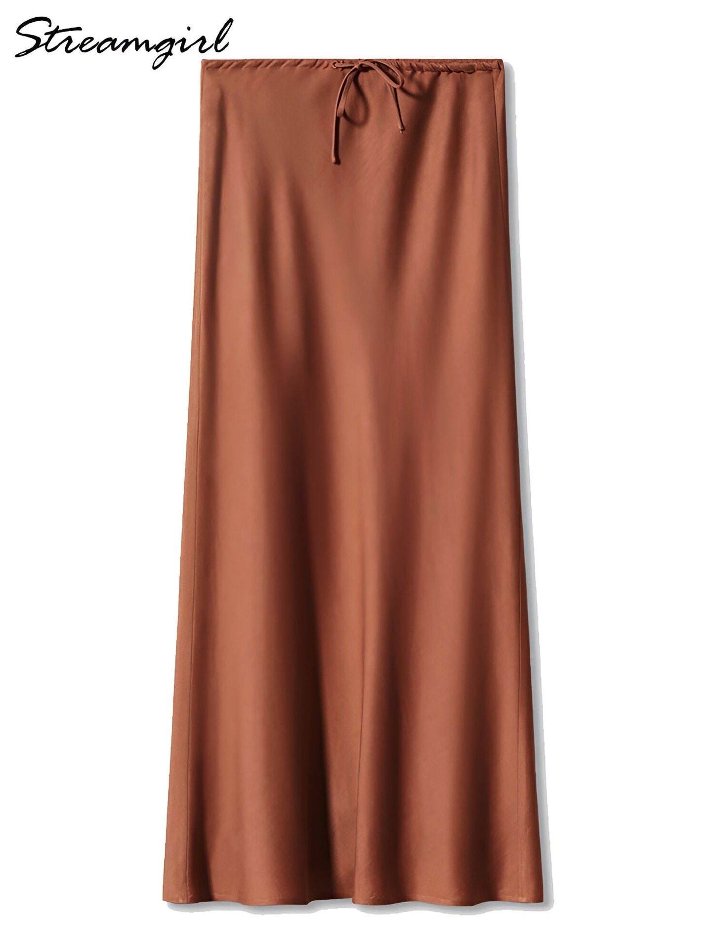 Mireille | Jupes longues en satin pour femmes