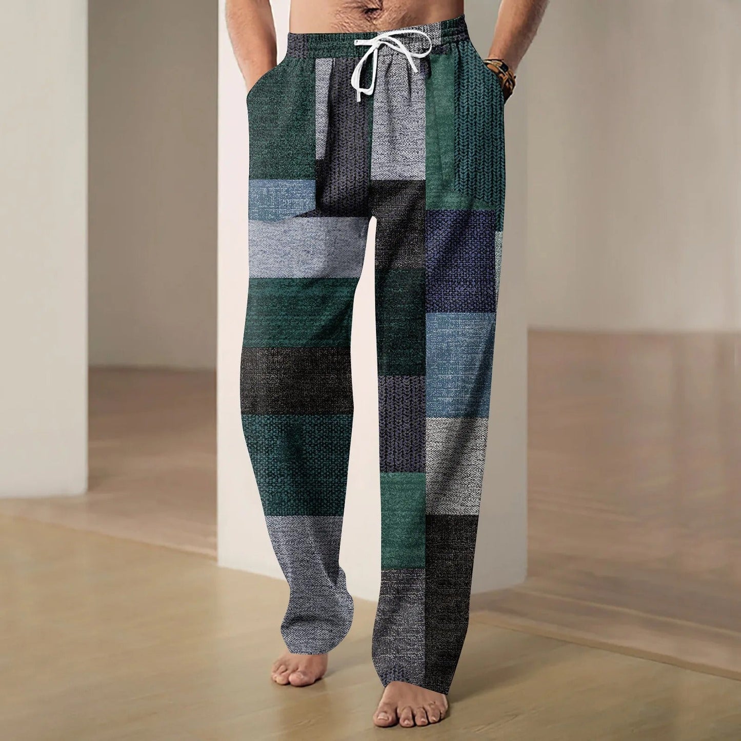 Martin - Pantalon en coton et lin pour hommes