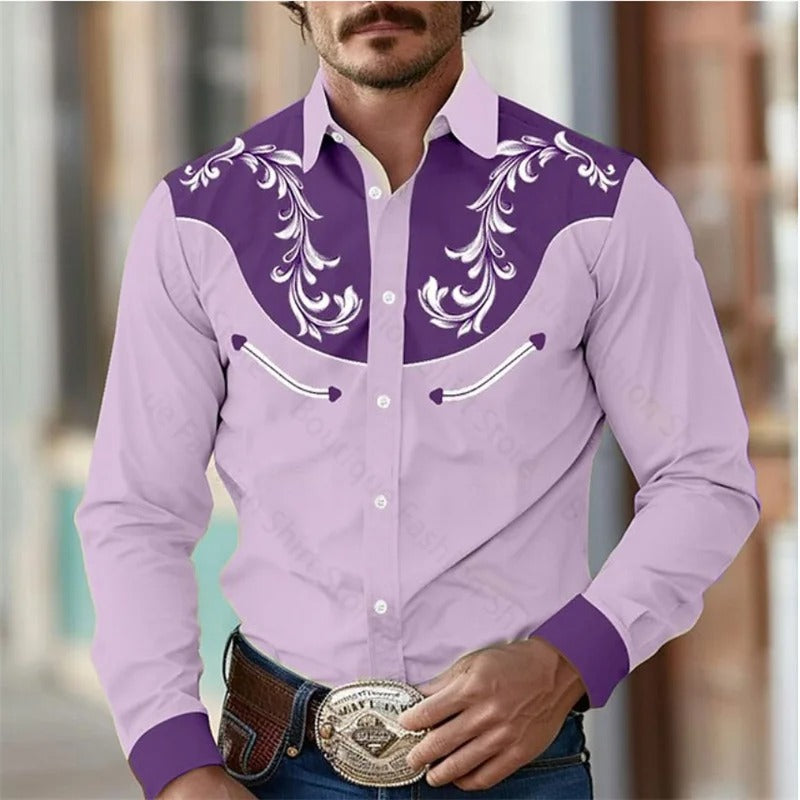 Byron - Chemise à manches longues pour hommes
