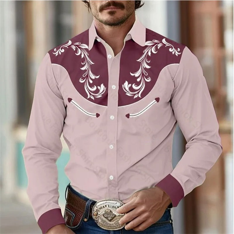 Byron - Chemise à manches longues pour hommes