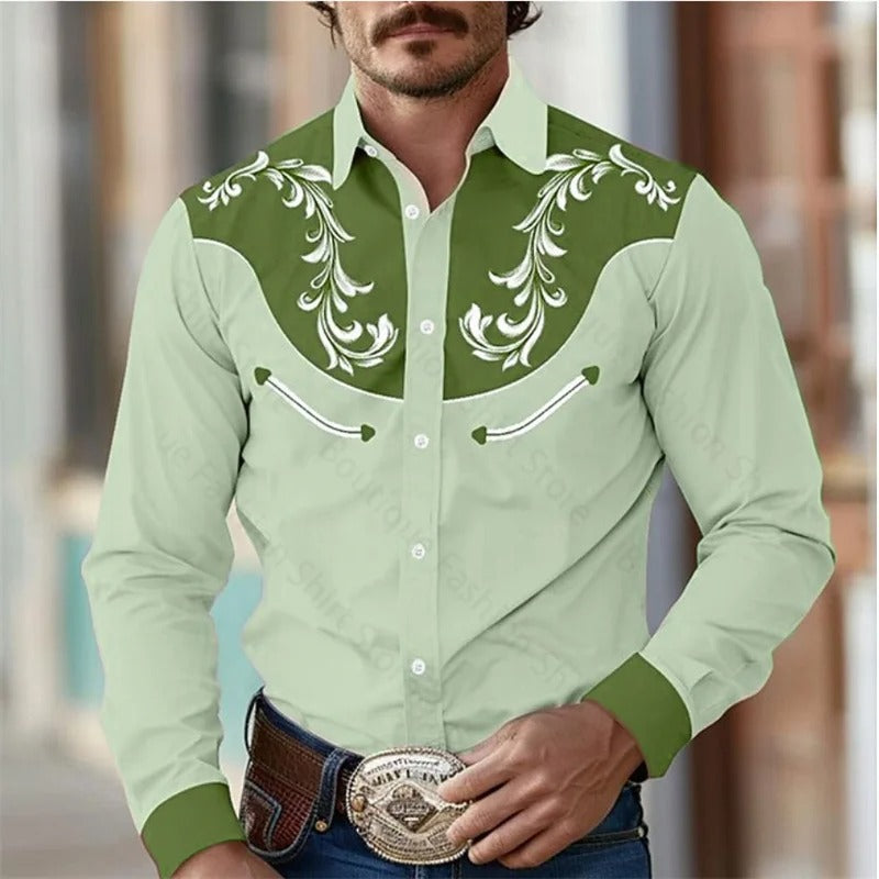 Byron - Chemise à manches longues pour hommes