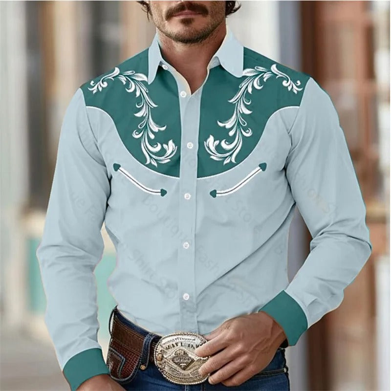Byron - Chemise à manches longues pour hommes