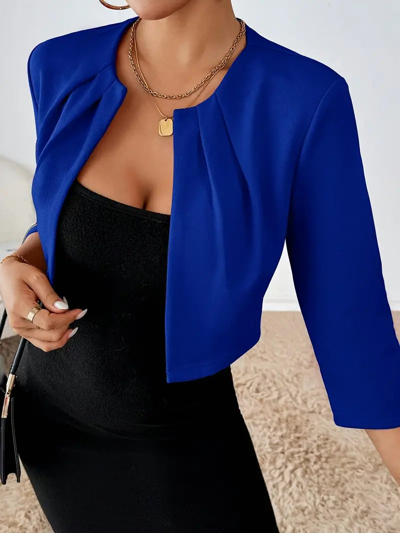 Amarantha – Veste de blazer courte et élégante