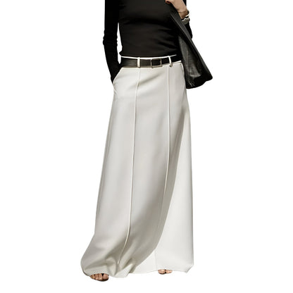 Nadja | Bureau Lady Jupe longue formelle à taille haute pour femme