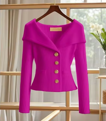 Haven – Veste courte tricotée