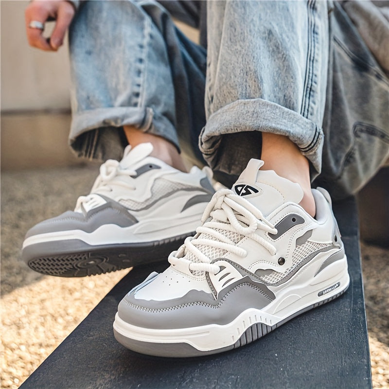 Hanz - Chaussures de sport décontractées à motif géométrique