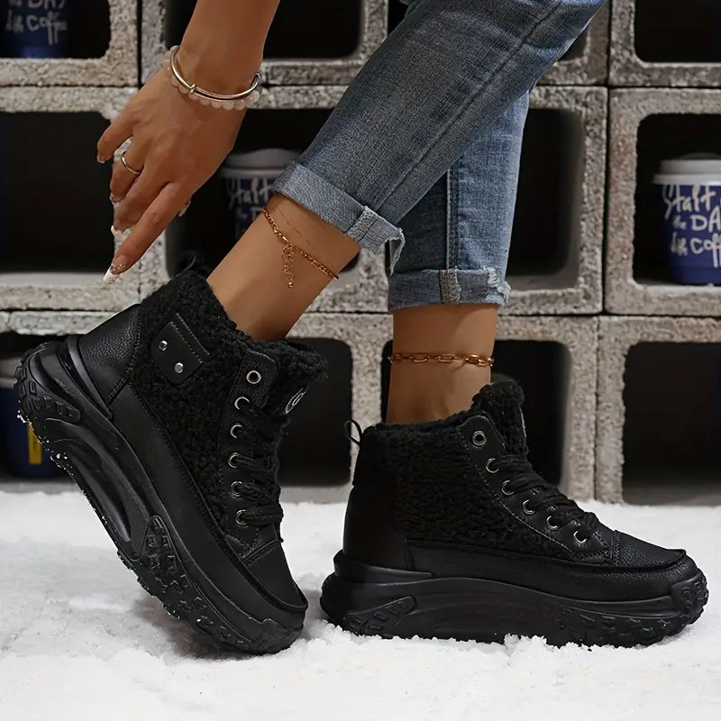Nicolette – Bottes de neige en velours
