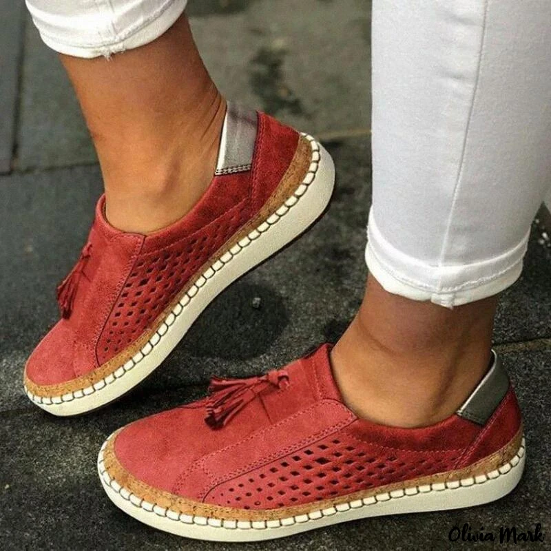 Loafers avec glands : des slip-ons élégants et décontractés avec un talon bas