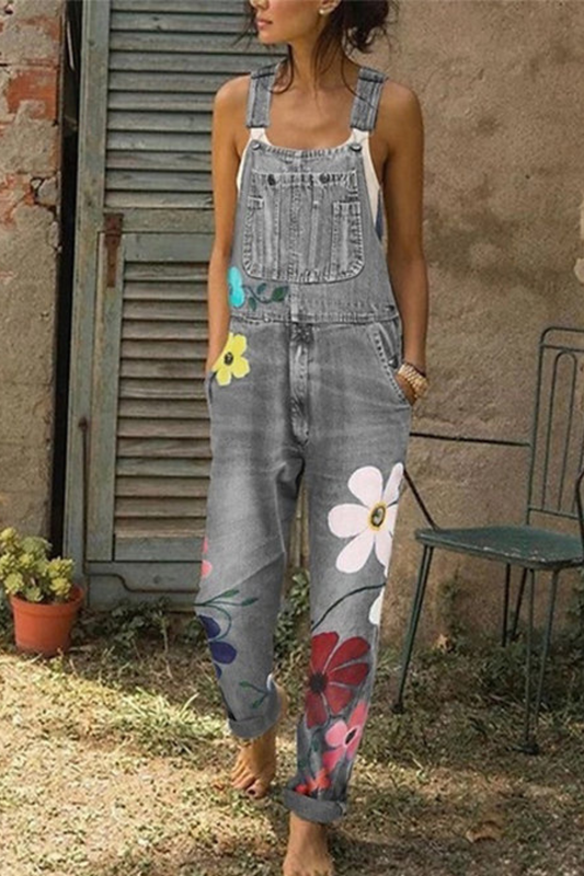 Celestia - Combinaison en denim sans manches