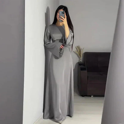 Aria - Robes Longues de Femmes en Satin
