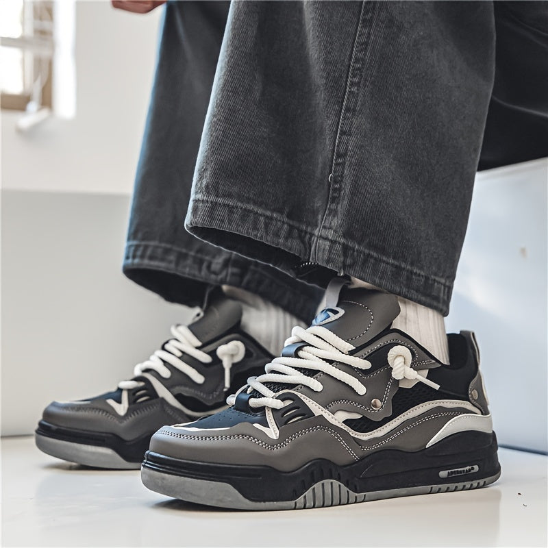 Hanz - Chaussures de sport décontractées à motif géométrique