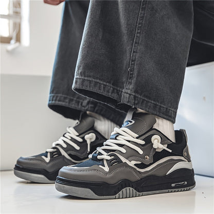 Hanz - Chaussures de sport décontractées à motif géométrique
