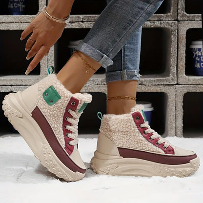 Nicolette – Bottes de neige en velours