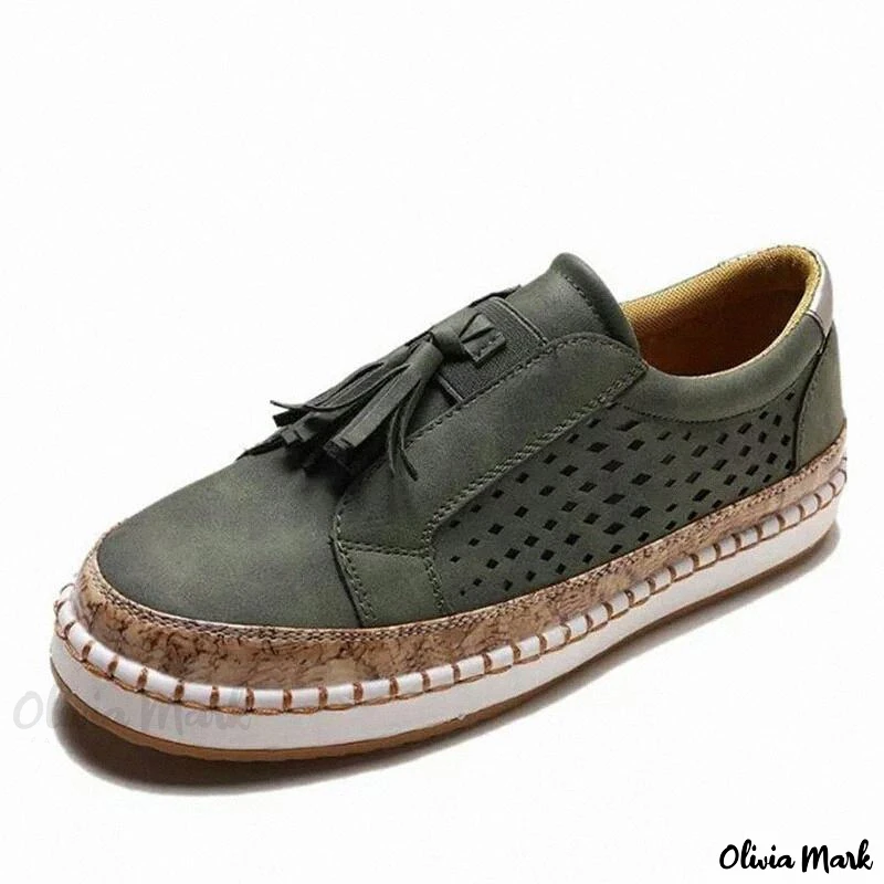 Loafers avec glands : des slip-ons élégants et décontractés avec un talon bas
