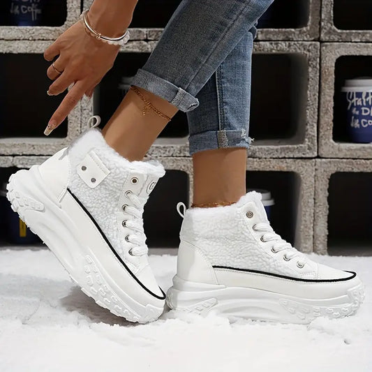Nicolette – Bottes de neige en velours