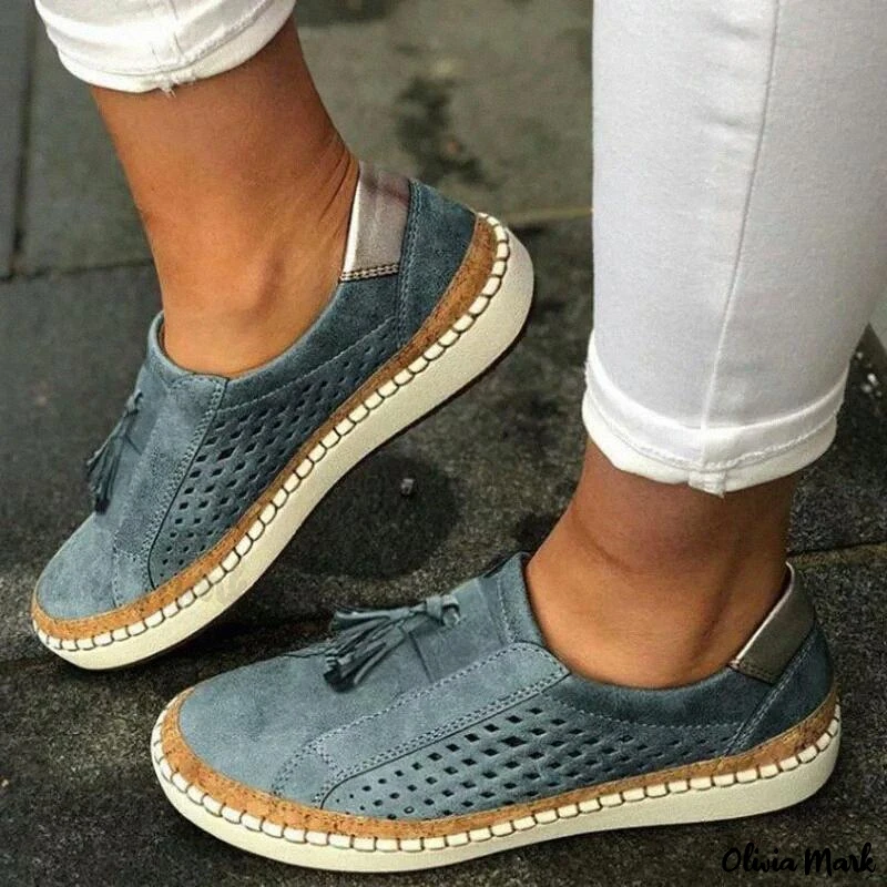 Loafers avec glands : des slip-ons élégants et décontractés avec un talon bas