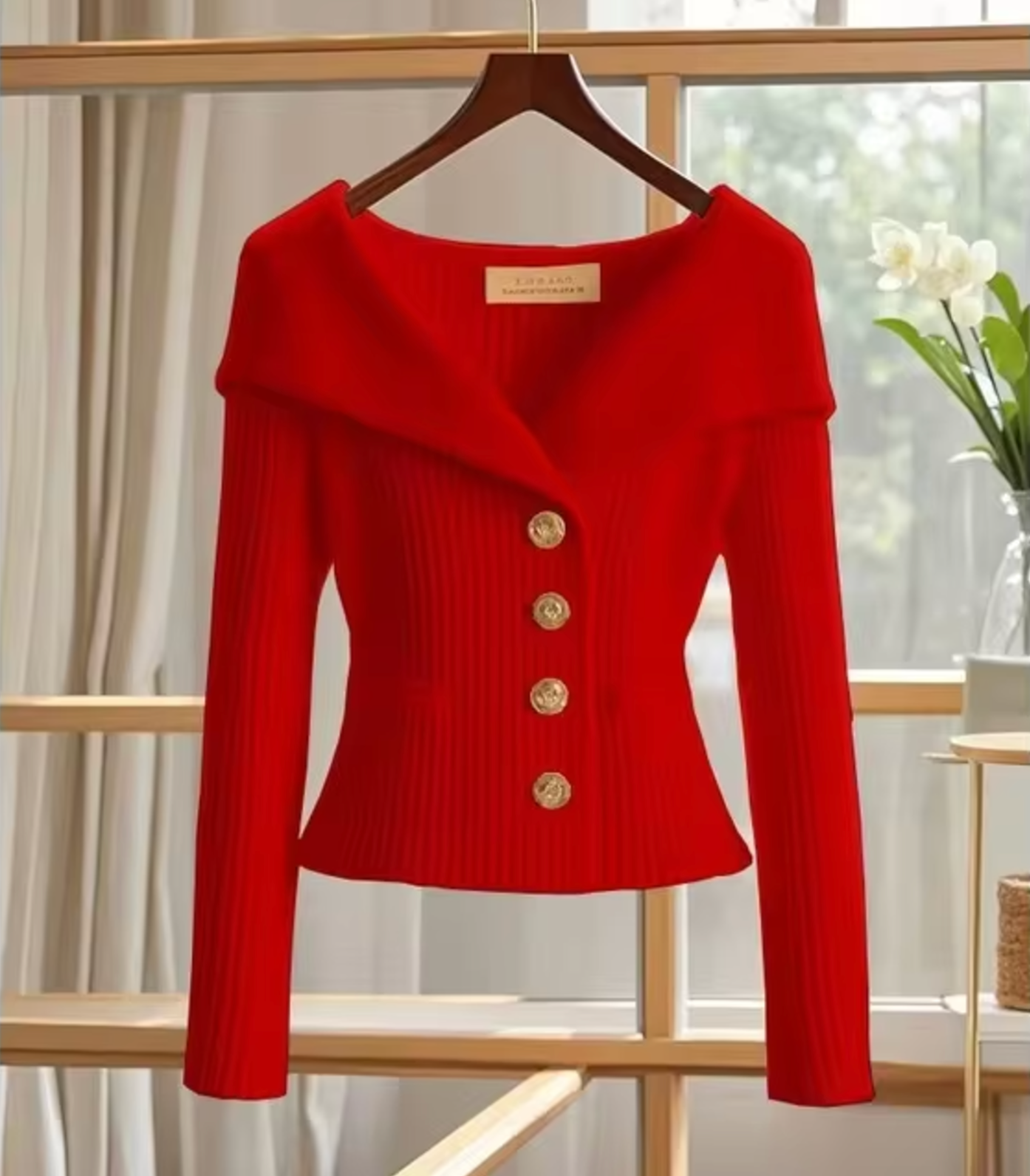 Haven – Veste courte tricotée