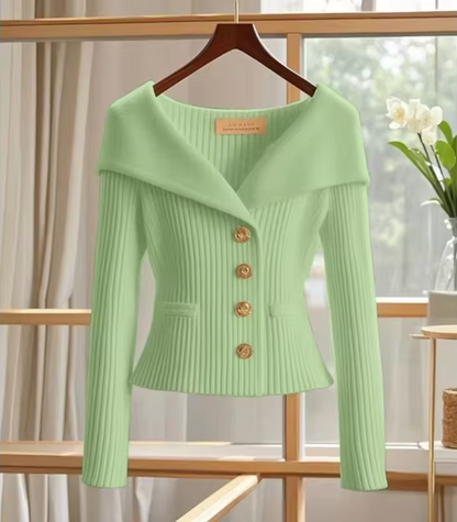 Haven – Veste courte tricotée