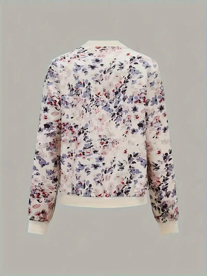 Yori – Veste bomber à motif floral