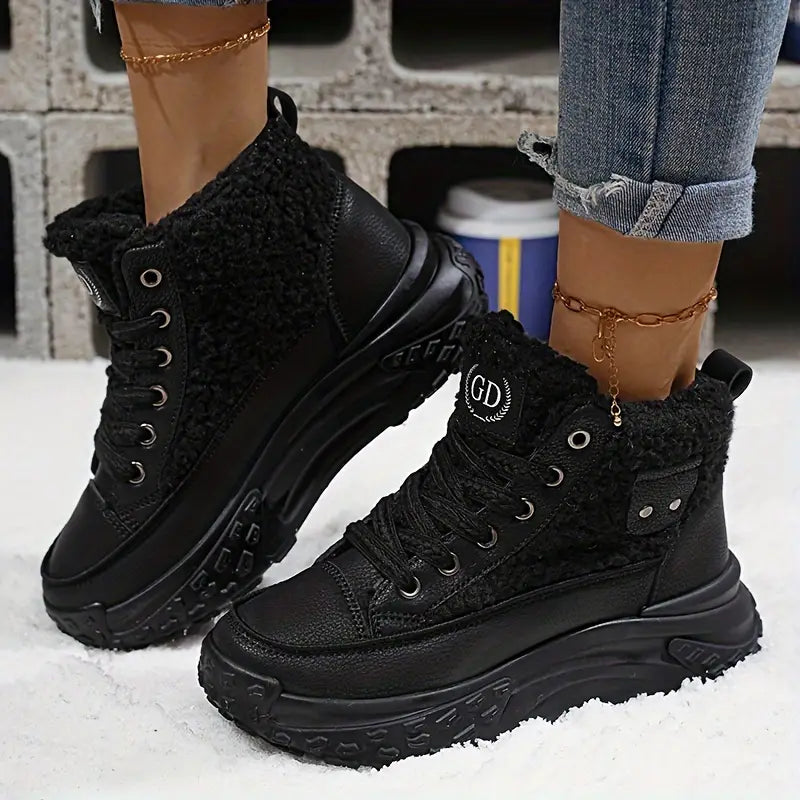 Nicolette – Bottes de neige en velours