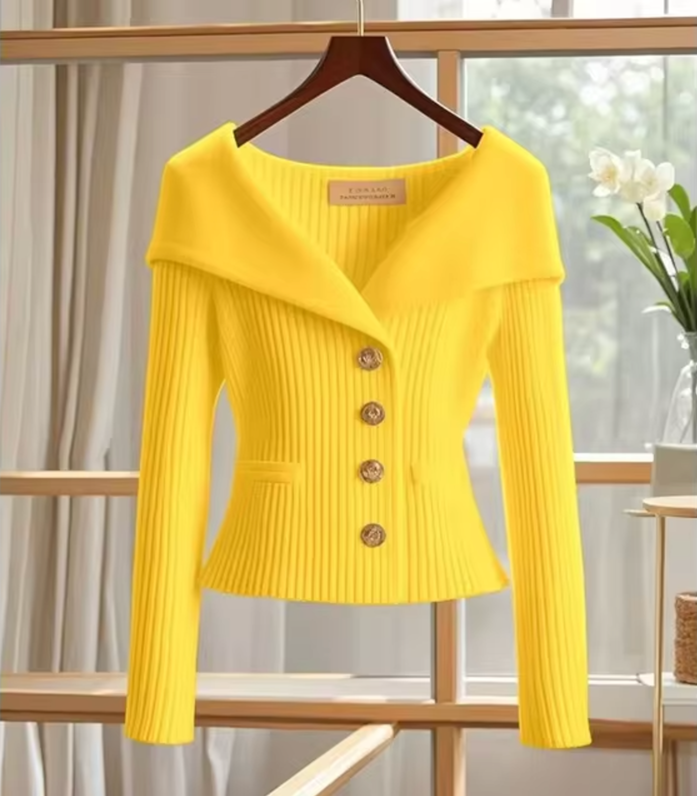 Haven – Veste courte tricotée