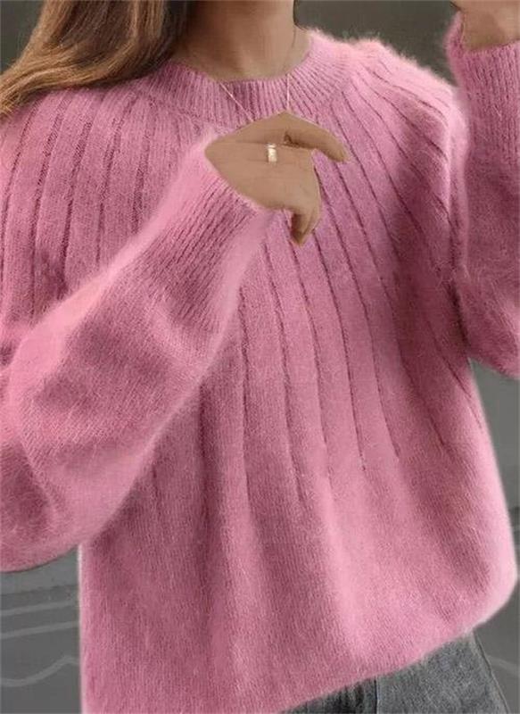 Ania - Pull en cachemire duveteux