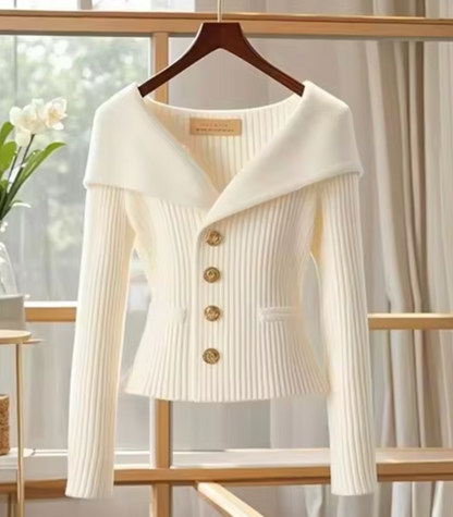 Haven – Veste courte tricotée