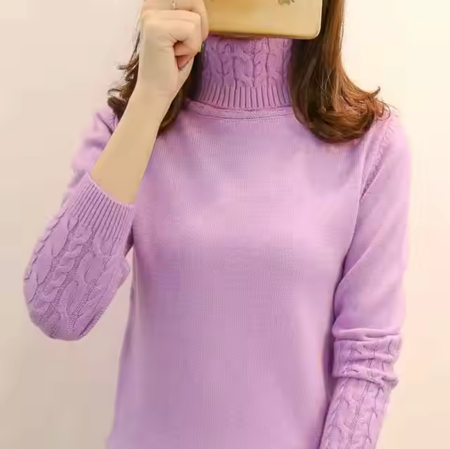 Althea – Pull à col roulé en laine