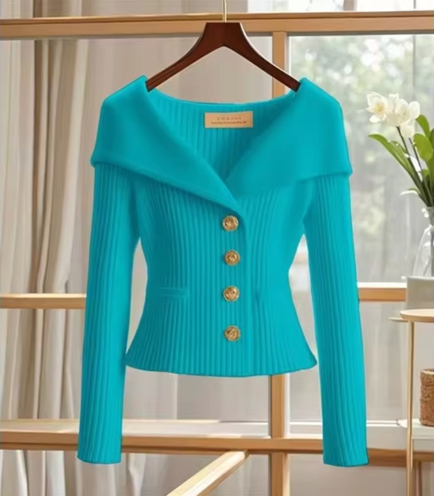 Haven – Veste courte tricotée