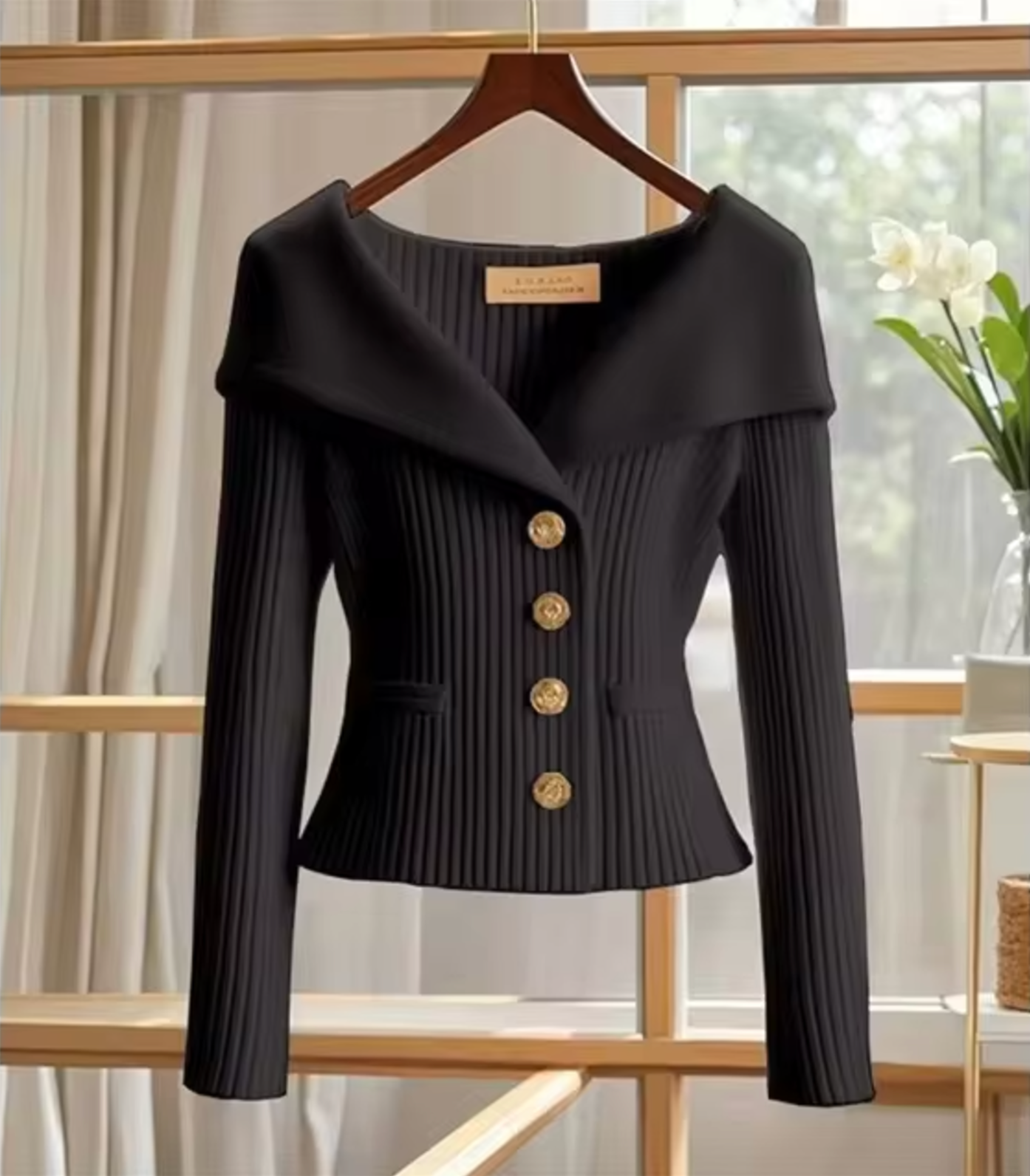 Haven – Veste courte tricotée