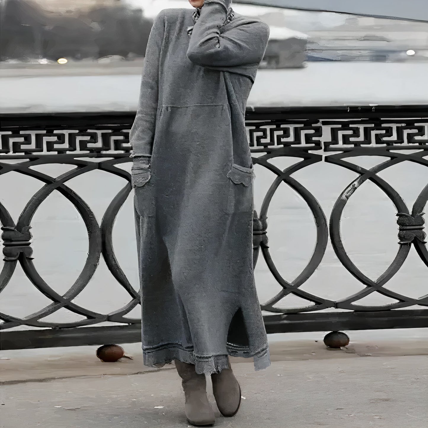 Aviana | Robe d'hiver polyvalente et confortable