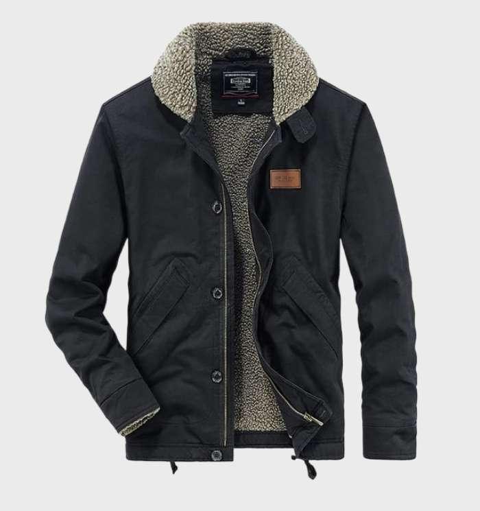 Lando | Veste de protection contre les coupures et les piqûres pour l'autodéfense avec poches et fermeture éclai