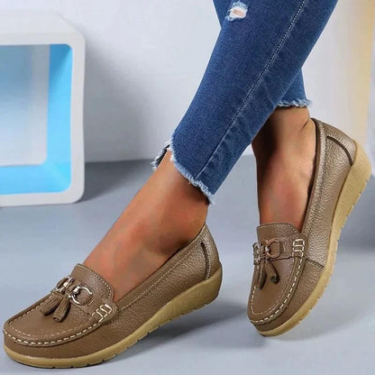 Amy - Chaussures basses orthopédiques en cuir