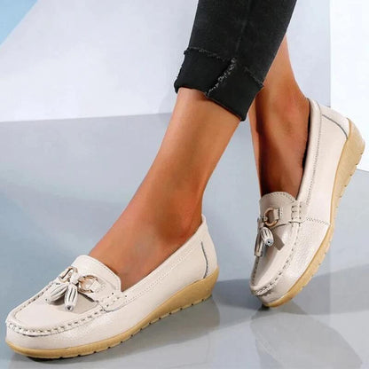 Amy - Chaussures basses orthopédiques en cuir