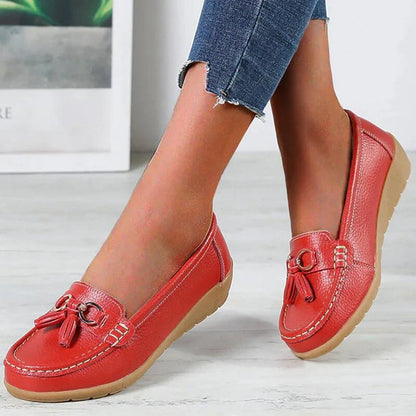 Amy - Chaussures basses orthopédiques en cuir