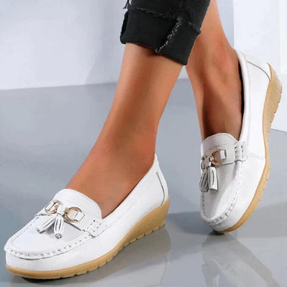 Amy - Chaussures basses orthopédiques en cuir