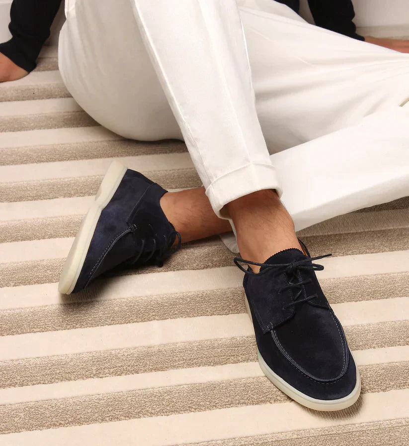 George - Luxueux moafers en cuir à lacets pour hommes