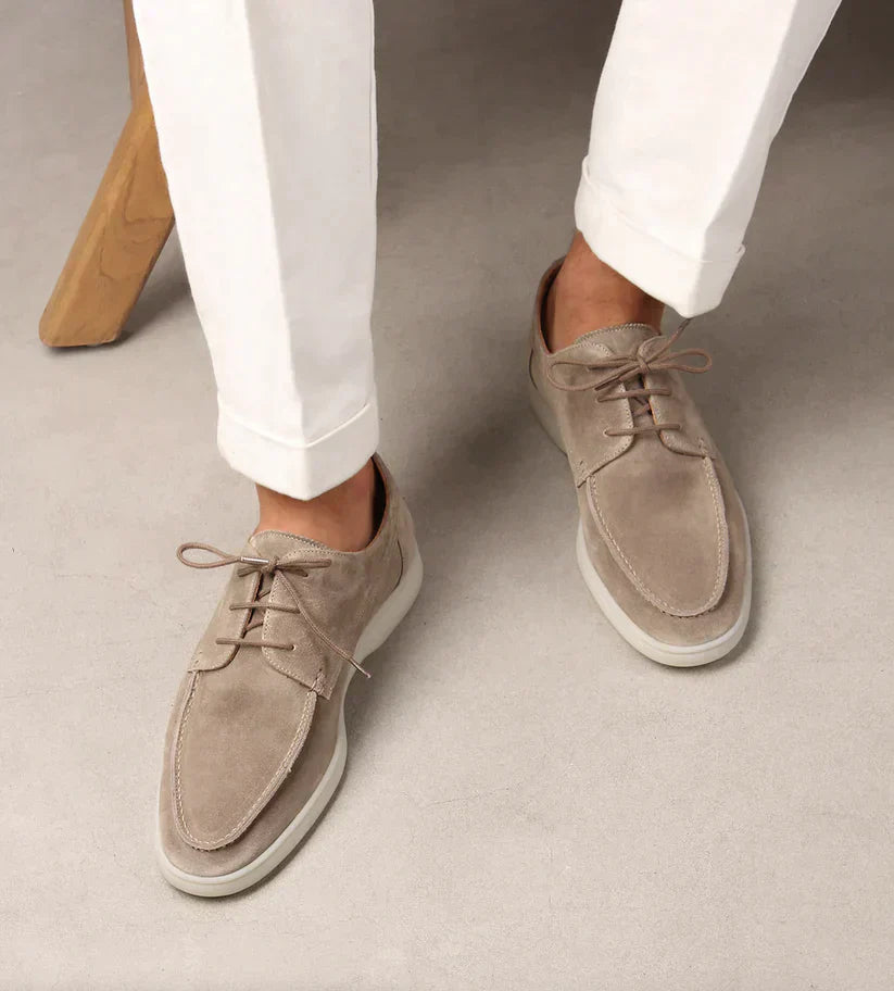 George - Luxueux moafers en cuir à lacets pour hommes